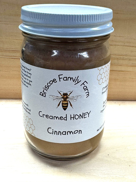 Cinnamon Creamed Honey 1lb/454gr